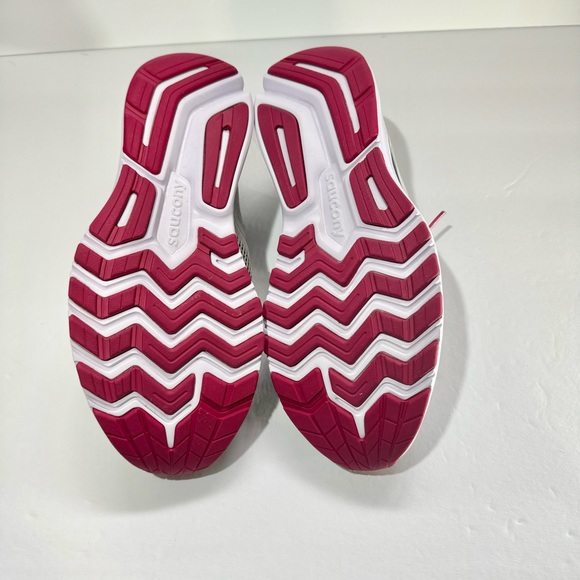 Saucony Womens Ride 14 S10650-55 Gray Running Shoes Sneakers Size 9.5 - Picture 6 of 7